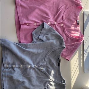 Brandy Meville Button Down Tops